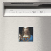 Salvator Mundi, Jesus Christus, Leonardo da Vinci Magnet (In Situ (Geschirrspüler))