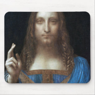 Salvator Mundi, Jesus Christus, Leonardo da Vinci Mousepad