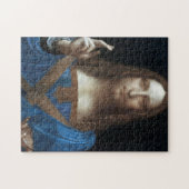 Salvator Mundi, Jesus Christus, Leonardo da Vinci Puzzle (Horizontal)