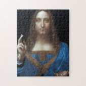 Salvator Mundi, Jesus Christus, Leonardo da Vinci Puzzle (Vertikal)