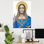 Salvator Mundi Poster (Heimbüro)