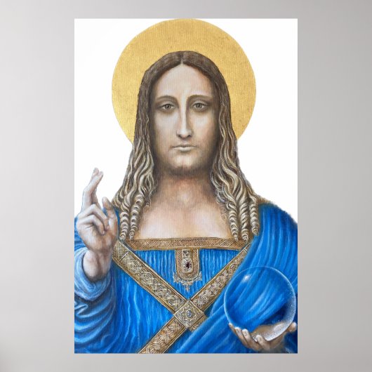 Salvator Mundi Poster (Vorne)