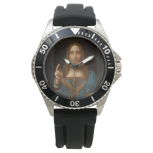 Salvator Mundi (Retter der Welt) (da Vinci) Armbanduhr