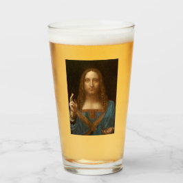 Salvator Mundi (Retter der Welt) (da Vinci) Glas