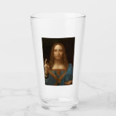 Salvator Mundi (Retter der Welt) (da Vinci) Glas (Vorderseite)