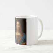 Salvator Mundi (Retter der Welt) (da Vinci) Kaffeetasse (VorderseiteRechts)