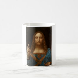 Salvator Mundi (Retter der Welt) (da Vinci) Kaffeetasse