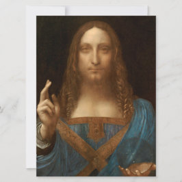 Salvator Mundi (Retter der Welt) (da Vinci) Karte