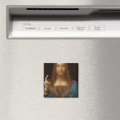 Salvator Mundi (Retter der Welt) (da Vinci) Magnet (In Situ (Geschirrspüler))