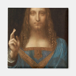 Salvator Mundi (Retter der Welt) (da Vinci) Magnet