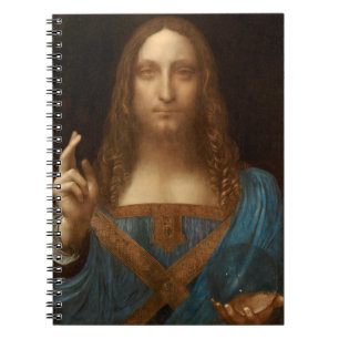 Salvator Mundi (Retter der Welt) (da Vinci) Notizblock