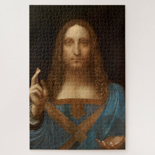 Salvator Mundi (Retter der Welt) (da Vinci) Puzzle