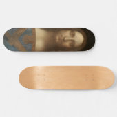 Salvator Mundi (Retter der Welt) (da Vinci) Skateboard (Horizontal)