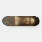 Salvator Mundi (Retter der Welt) (da Vinci) Skateboard (Horizontal)
