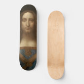 Salvator Mundi (Retter der Welt) (da Vinci) Skateboard (Vorderseite)