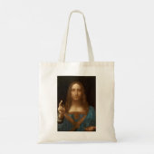 Salvator Mundi (Retter der Welt) (da Vinci) Tragetasche (Rückseite)