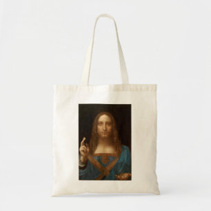 Salvator Mundi (Retter der Welt) (da Vinci) Tragetasche