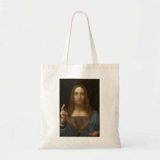 Salvator Mundi (Retter der Welt) (da Vinci) Tragetasche (Vorne)