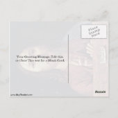 Salvator Mundi von Antonello Da Messina Postkarte (Rückseite)