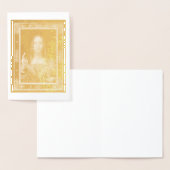 Salvator Mundi von Leonardo da Vinci ~ 1500 Folienkarte (Anzeige)