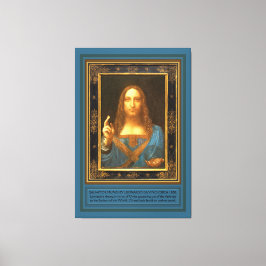 Salvator Mundi von Leonardo da Vinci c 1500 Leinwanddruck