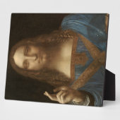 Salvator Mundi von Leonardo da Vinci Fotoplatte (Seite)