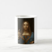 Salvator Mundi von Leonardo da Vinci Kaffeetasse (Mittel)
