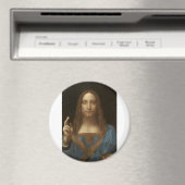 Salvator Mundi von Leonardo da Vinci Magnet (In Situ (Geschirrspüler))