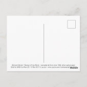 Salvator Mundi von Leonardo da Vinci um 1500 Postkarte (Rückseite)