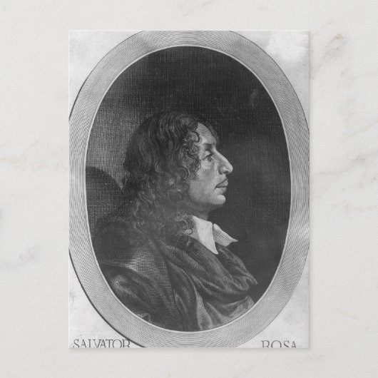 Salvator Rosa Postkarte (Vorderseite)
