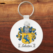 Salvatore Familienwappen Schlüsselanhänger (Vorderseite)