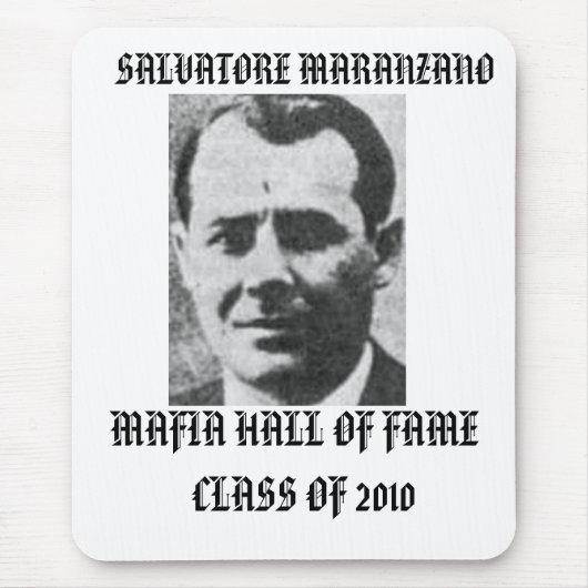 Salvatore Maranzano-Mafia-Mausunterlage Mousepad (Vorne)