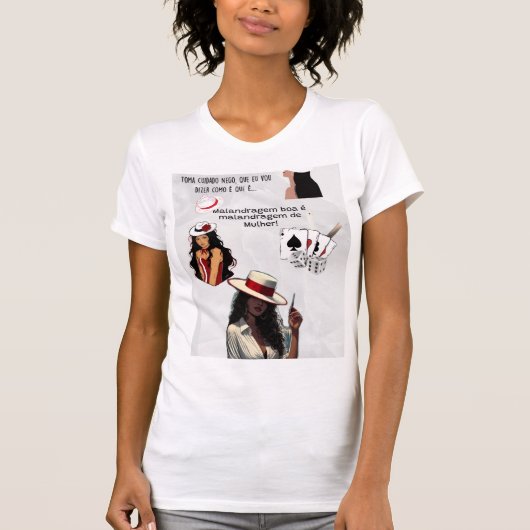 salve a malandragem  T-Shirt (Vorderseite)