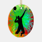 Salve-Ball-Service-Feuerwerke Keramikornament (Rechts)