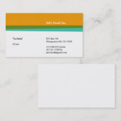 Salvi NahrungsmittelVisitenkarten Visitenkarte (Vorne/Hinten)