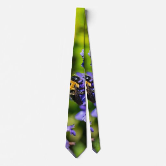 Salvia mit Bumblebee Neck Tie Krawatte (Vorderseite)