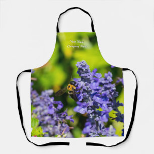 Salvia mit Hummeln-Schürze Schürze