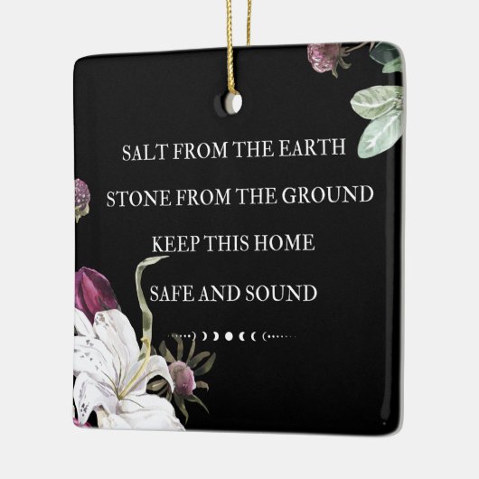 Salz aus der Erde Keramikornament (Links)