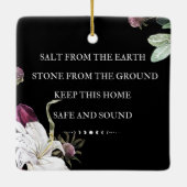 Salz aus der Erde Keramikornament (Rückseite)