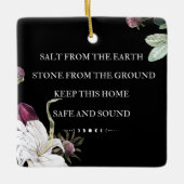 Salz aus der Erde Keramikornament (Vorderseite)