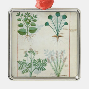 Salz Bush und Anthora Absinth und Kardamom Ornament Aus Metall