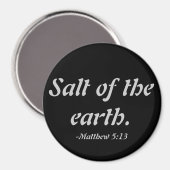 Salz der Erde Magnet (Vorderseite/Rückseite)