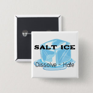 Salz-Eis-Knopf Button
