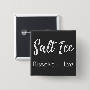 Salz-Eis-Knopf Button