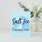 Salz-Eis-Postkarte Postkarte (Stehend Vorderseite)