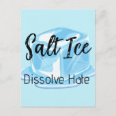 Salz-Eis-Postkarte Postkarte (Vorderseite)