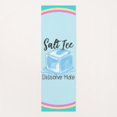Salz-Eis-Yogamatte Yogamatte (Vorderseite)