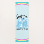 Salz-Eis-Yogamatte Yogamatte (Rückseite)