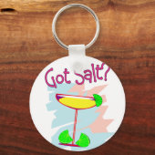Salz got? Margarita Liebhaber von T - Shirt und Ge Schlüsselanhänger (Vorderseite)