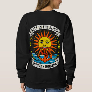 Salz im Blut Sun & Anchor Nautilus-Abenteuer Sweatshirt